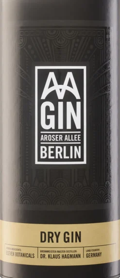 AASPIRITS Gin & Vodka<»AAGIN« Dry Gin im Set mit AAGIN Glas