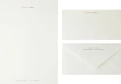 Bethge Concept Schreibwaren & Accessoires|Papier & Karten<A4-Briefpapier, Kirschrot