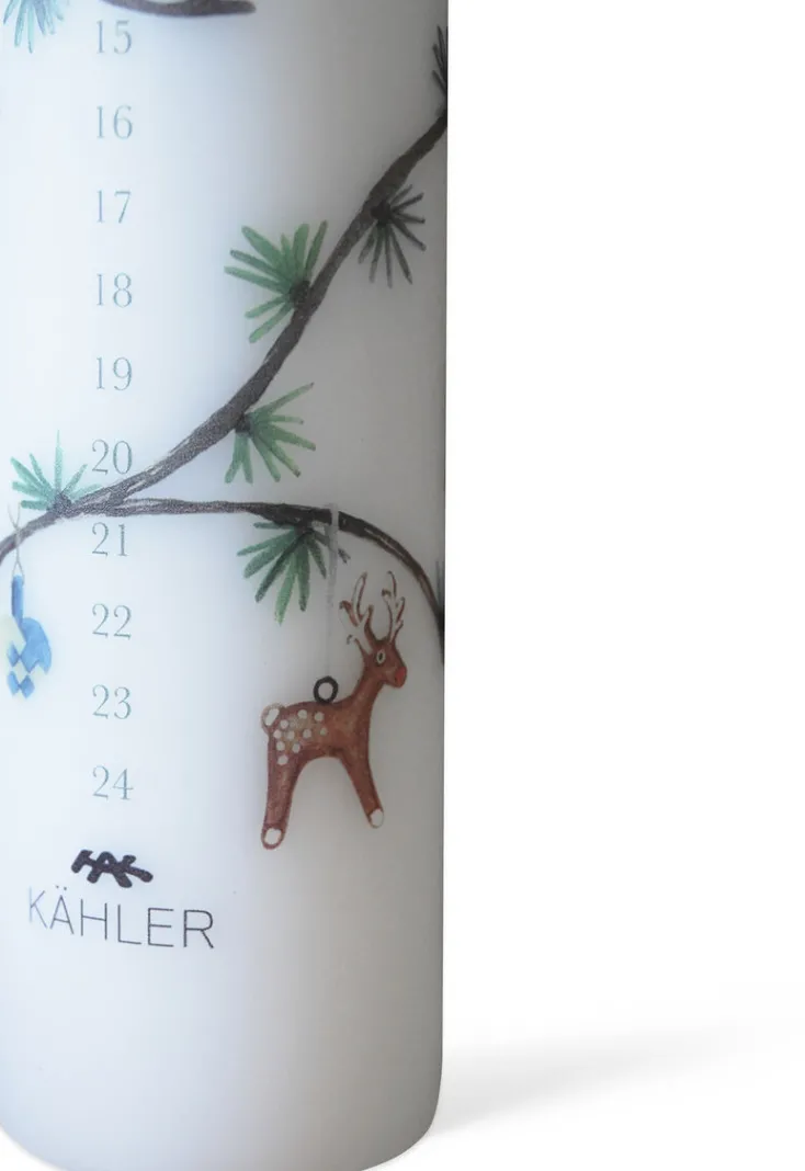 Kähler Kerzen & Raumdüfte<Adventskalenderkerze »Hammershøi«