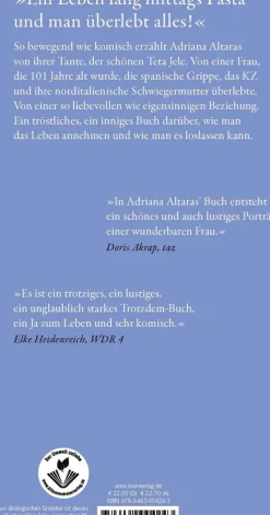 ZEIT Buchhandlung Romane<Altaras, Adriana: Besser allein als in schlechter Gesellschaft
