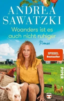 ZEIT Buchhandlung Romane<Andrea Sawatzki: Woanders ist es auch nicht ruhiger