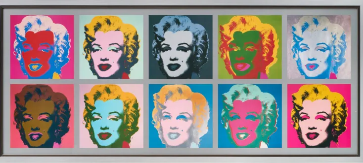 Ars mundi Alle Werke<Andy Warhol: Bild »Marilyn Monroe (Marilyn)«, 1967, gerahmt