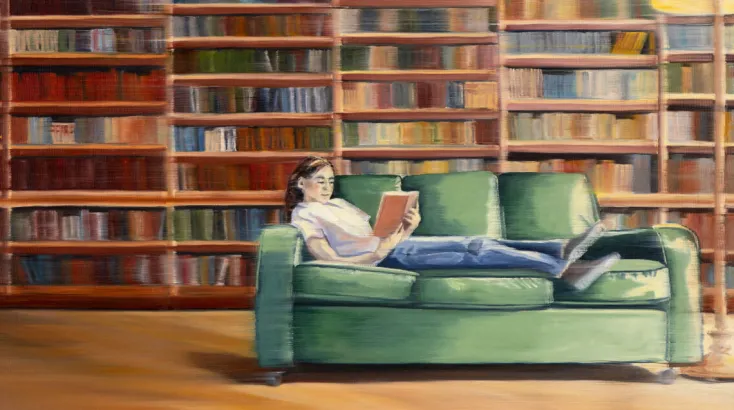 Ars mundi Alle Werke<Anja Struck: Bild »Versinken in eine andere Welt«