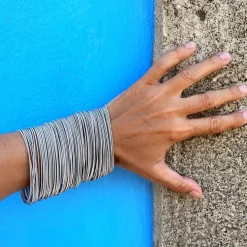 la molla Armreife<»Armband 97« aus Edelstahlfedern