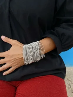 la molla Armreife<»Armband 97« aus Edelstahlfedern