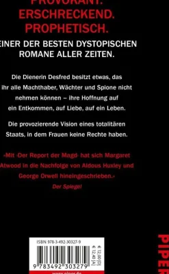 ZEIT Buchhandlung Romane<Atwood, Margaret: Der Report der Magd