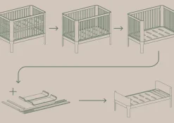 Kinder Flexa Möbel<Babybett