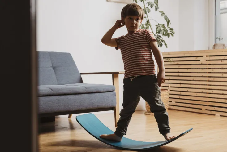 Kinder TicToys Spielzeug Für Draußen<Balance Board »das.Brett«, mint