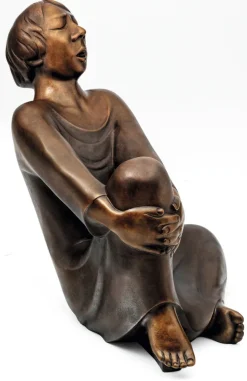 Ars mundi Bronze<Barlach, Ernst: Skulptur »Der singende Mann«, 1928