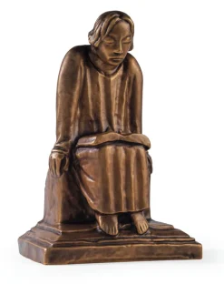 Ars mundi Alle Skulpturen|Bronze<Barlach, Ernst: Skulptur »Lesender Klosterschüler«, 1930