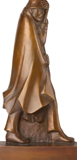 Ars mundi Alle Skulpturen|Bronze<Barlach: Skulptur »Wanderer im Wind«