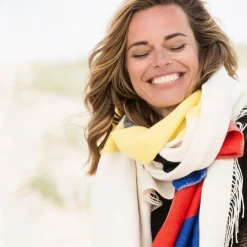 parati Sondereditionen|Wolle<Bauhaus-Schal von