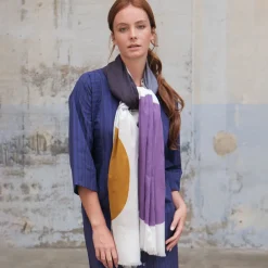 MOISMONT Baumwolle & Leinen<Baumwollschal »No. 727«