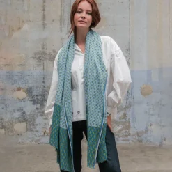 MOISMONT Baumwolle & Leinen<Baumwollschal »No. 728«