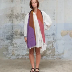 MOISMONT Baumwolle & Leinen<Baumwollschal »No. 726«