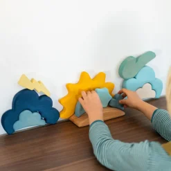 Kinder GRIMM’S Holzspielzeug<Bauspiel »Das Wetter«