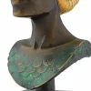 Ars mundi Alle Skulpturen|Bronze<Becker, Michael: ​Büste »Kopf der Ammonite«