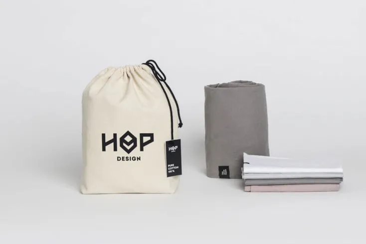 HOP DESIGN SP Z O O Bettwäsche & Handtücher<Bettwäsche »Pure«