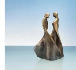 Ars mundi Alle Skulpturen|Bronze<Bodirsky, Maria-Luise: Skulptur »Tanzendes Paar«