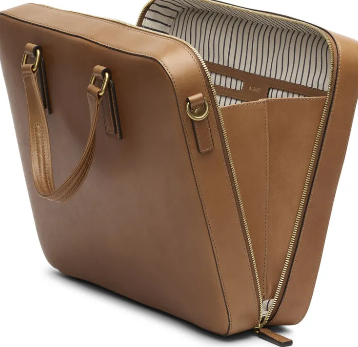 MISMO Businesstaschen<Businesstasche »MORRIS«, Naturbraun