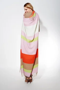 Acapulco Design Wolle<Cape »Blossom« aus Alpaka-Wolle