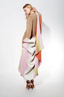 Acapulco Design Wolle<Cape »Blossom« aus Alpaka-Wolle