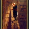 Ars mundi Alle Werke<Carl Spitzweg: Bild »Der Bücherwurm« (um 1850)