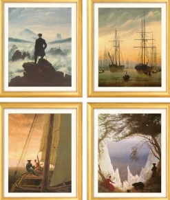 Ars mundi Alle Werke<Caspar David Friedrich: 4 Bilder im Set