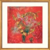 Ars mundi Alle Werke<Chagall, Marc: ​»Fleurs sur fond rouge«, 1970