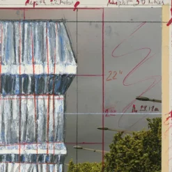 Christo Alle Werke<: Arc de Triomphe IV, Project for Paris