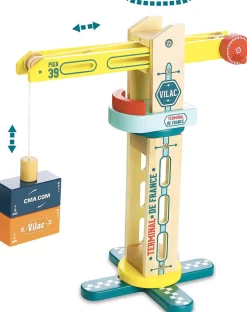 Kinder VILAC Holzspielzeug<Container-Kran aus Holz »ity«