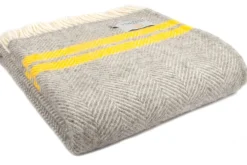 Tweedmill Decken & Kissen<Decke »Fishbone«, 2 Streifen