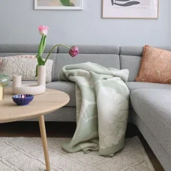 Wool Only Decken & Kissen<Decke »Ginkgo«