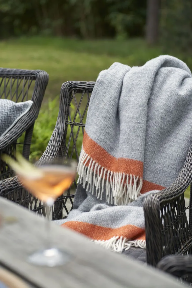 Klippan Yllefabrik Decken & Kissen<Decke »Hampus«