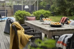 Klippan Yllefabrik Decken & Kissen<Decke »Hampus«