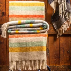 Tweedmill Decken & Kissen<Decke »Illusion Stripe«, Spring