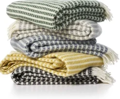 Klippan Yllefabrik Decken & Kissen<Decke »Ole« aus Wolle