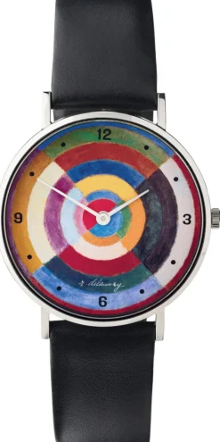 Ars mundi Künstleruhren<Delaunay Künstler-Armbanduhr »Disque (Le premier disque)«