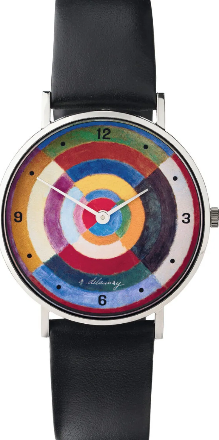 Ars mundi Künstleruhren<Delaunay Künstler-Armbanduhr »Disque (Le premier disque)«