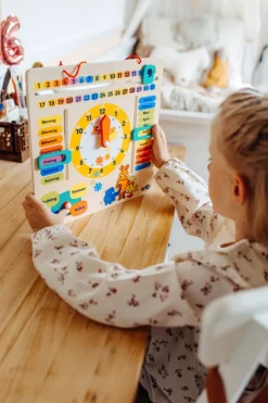 Kinder Small Foot Spiele & Puzzle|Holzspielzeug<Die Maus Lerntafel