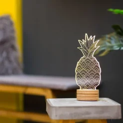 Studio Cheha LTD Tisch- & Leseleuchten|Schreibtischleuchten<3D-Lampe #Pineapple