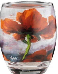 Ars mundi Keramik & Gläser<Drei Teelichtgläser »Blumen«, nach Emil Nolde