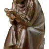 Ernst Barlach Alle Skulpturen|Bronze<: Skulptur »Der Buchleser«, 1936