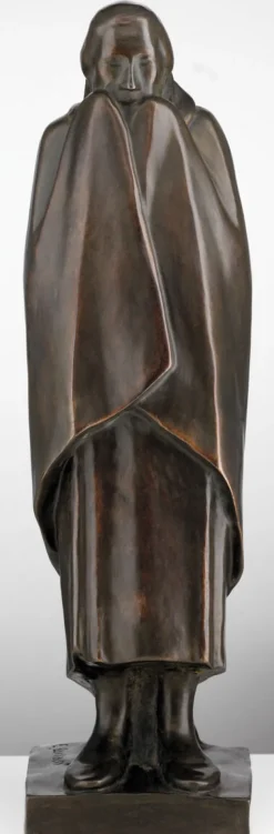 Ars mundi Alle Skulpturen|Bronze<Ernst Barlach: Skulptur »Frierendes Mädchen«