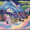 Ars mundi Alle Werke<Ernst Ludwig Kirchner: Bild ​»Davos im Winter«, 1923