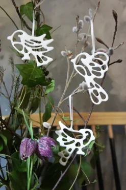 Silke Decker Dekoration & Vasen<6er-Set Porzellanvögel