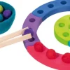 Kinder GOKI Holzspielzeug|Spiele Für Kinder<Farbsortierspiel und Adventsspirale