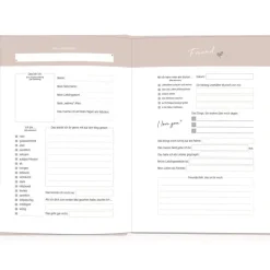 ZEIT Buchhandlung Geschenkbücher|Papier & Karten<Freunde - Freundschaftsbuch für Erwachsene