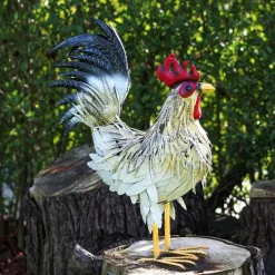 Ars mundi Gartendekoration|Alle Skulpturen<Gartenfigur Hahn »Fritz«