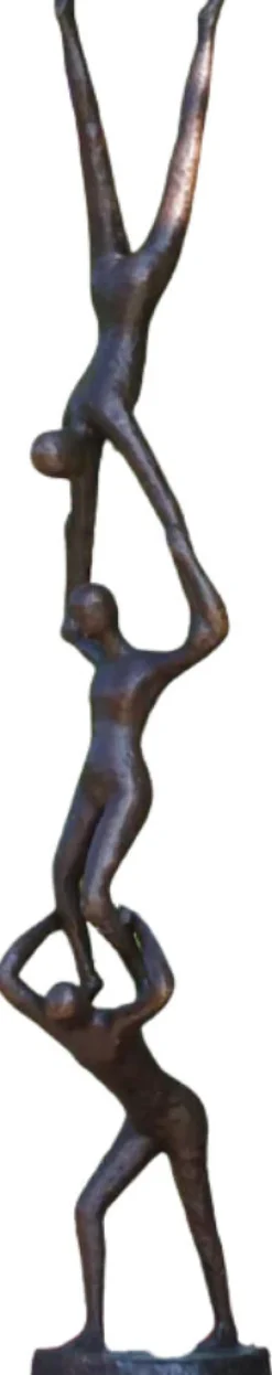 Ars mundi Alle Skulpturen|Bronze<Gartenskulptur »Equilibrio«